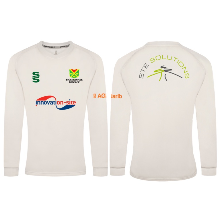 Biggleswade Town CC - Blast Long Sleeve Women's Cricket Sweater