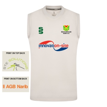 Biggleswade Town CC - Blast Sleeveless Cricket Sweater